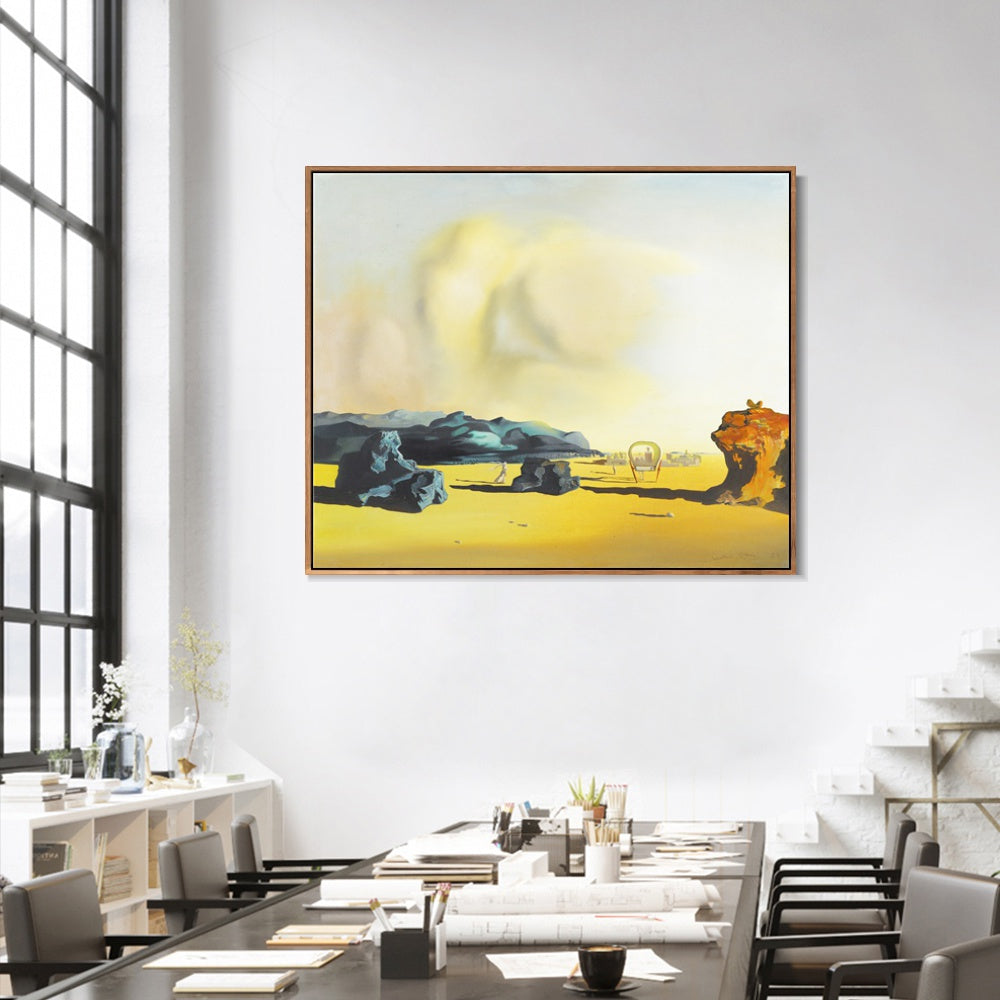 INVIN ART Framed Canvas Series#064 by Salvador Dal Wall Art Living Room Home Office Decorations