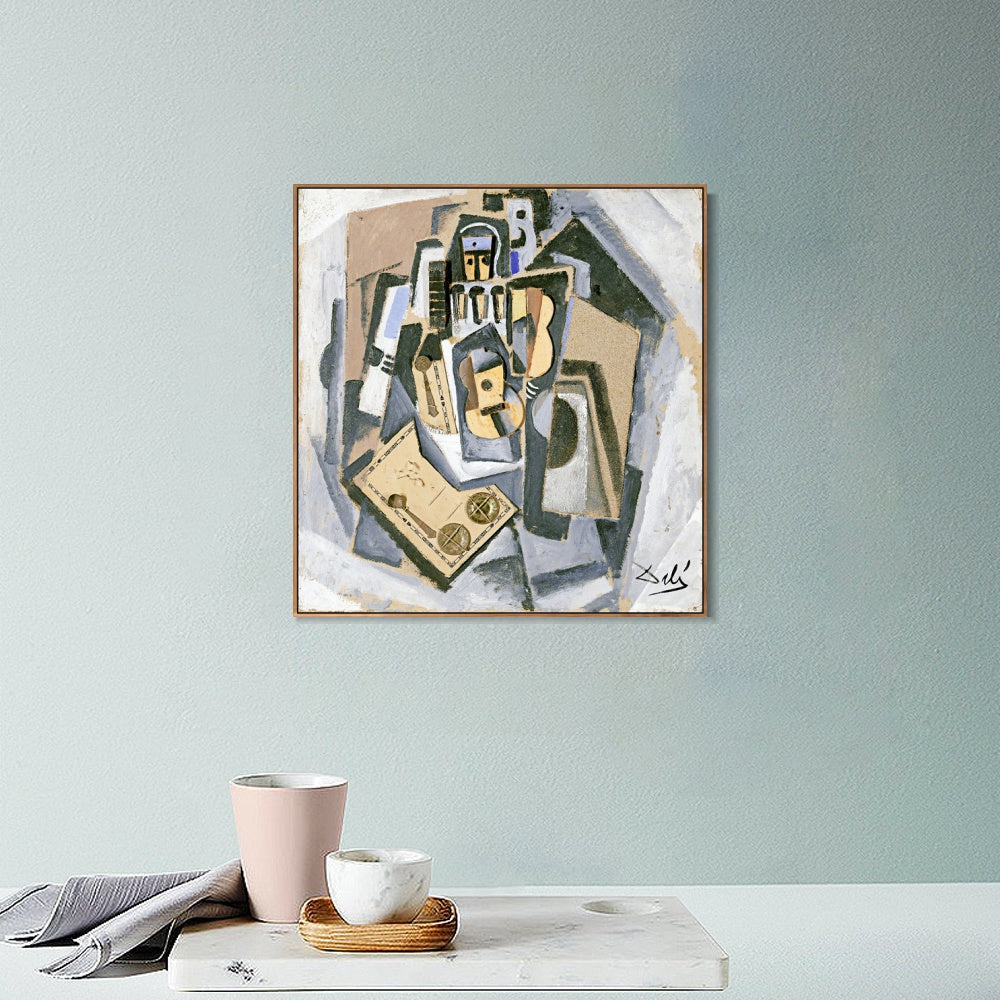 INVIN ART Framed Canvas Series#107 by Salvador Dal Wall Art Living Room Home Office Decorations