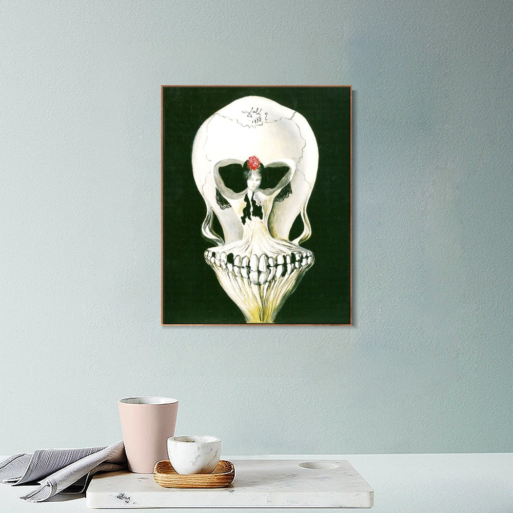 INVIN ART Framed Canvas Series#115 by Salvador Dal Wall Art