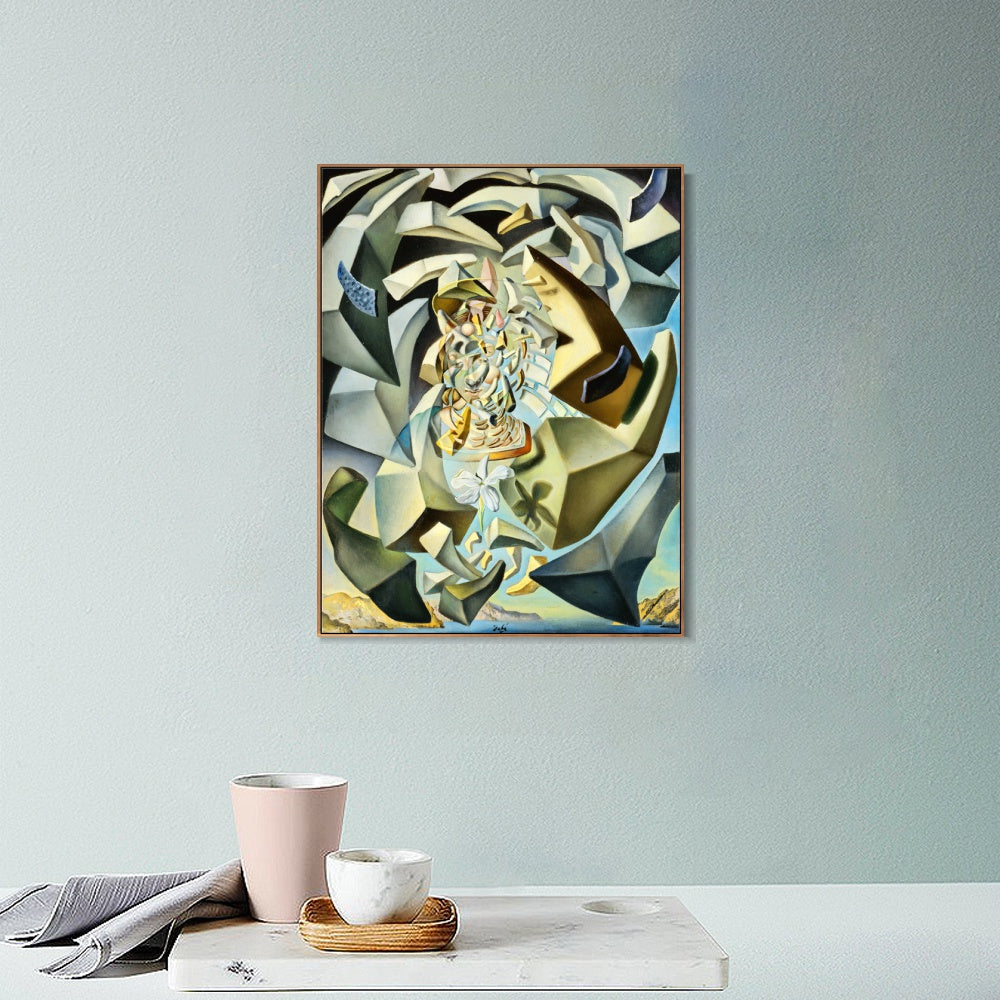 INVIN ART Framed Canvas Series#127 by Salvador Dal Wall Art Living Room Home Office Decorations