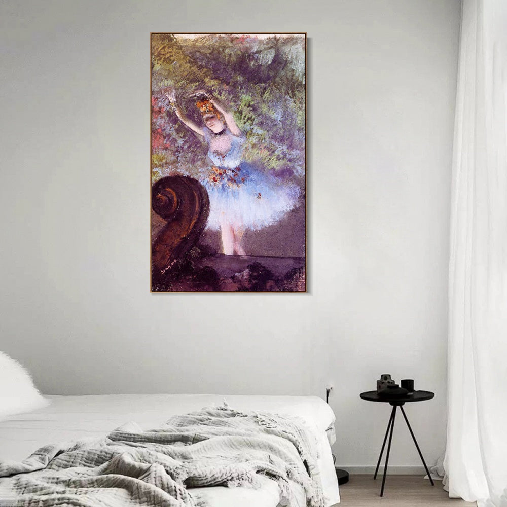 INVIN ART Framed Canvas Giclee Print Art Dancer,circa 1877-1878 by Edgar Degas Wall Art