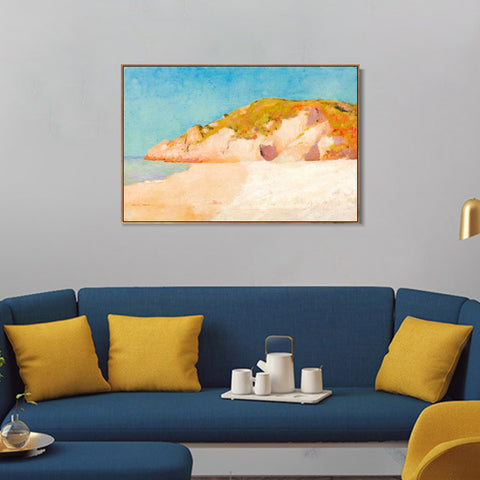 INVIN ART Framed Canvas Series#036 by Odilon Redon Wall Art Living Room Home Office Decorations