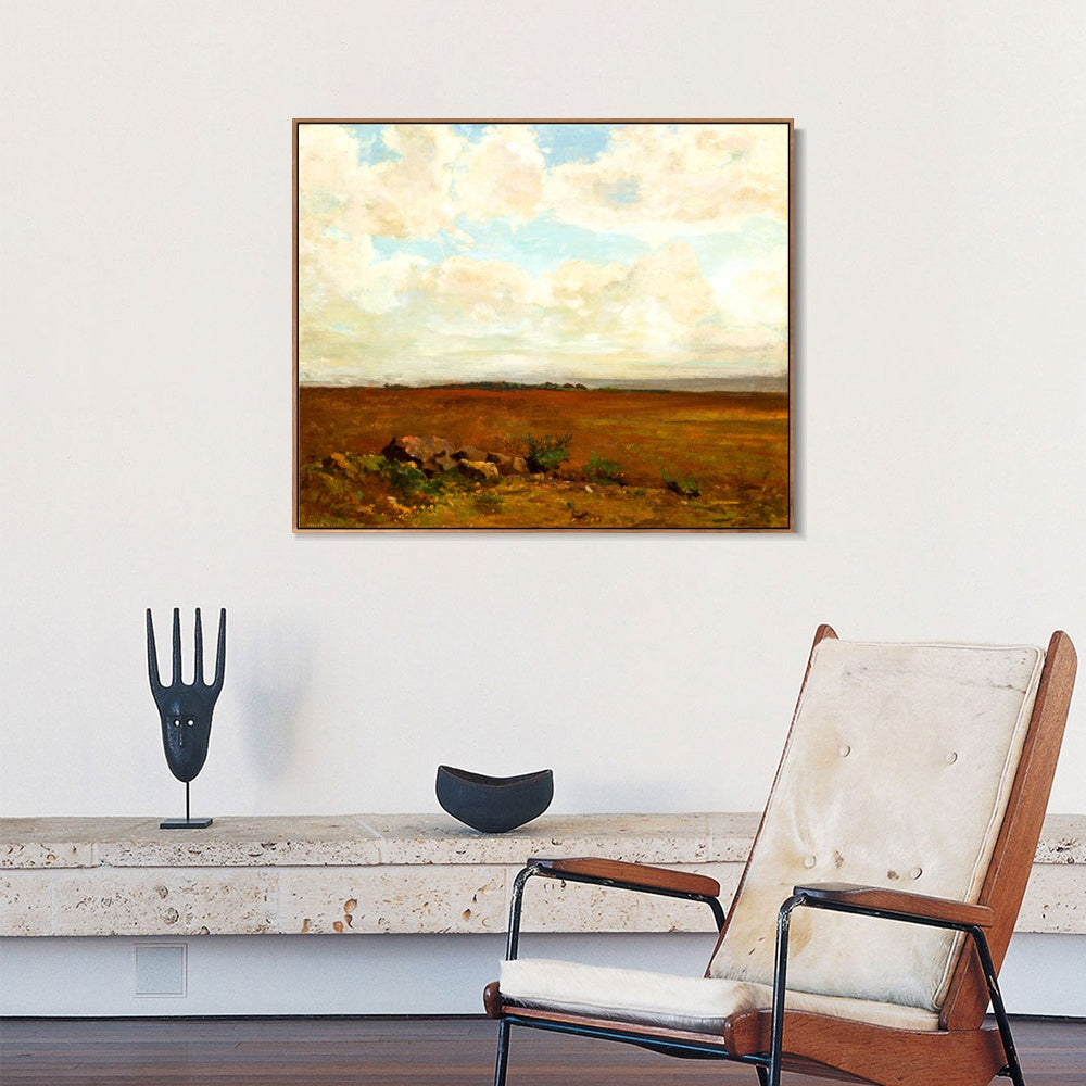 INVIN ART Framed Canvas Series#121 by Odilon Redon Wall Art Living Room Home Office Decorations