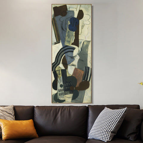 INVIN ART Framed Canvas Giclee Print Art Series#385 by Pablo Picasso Wall Art Living Room Home Office Decorations