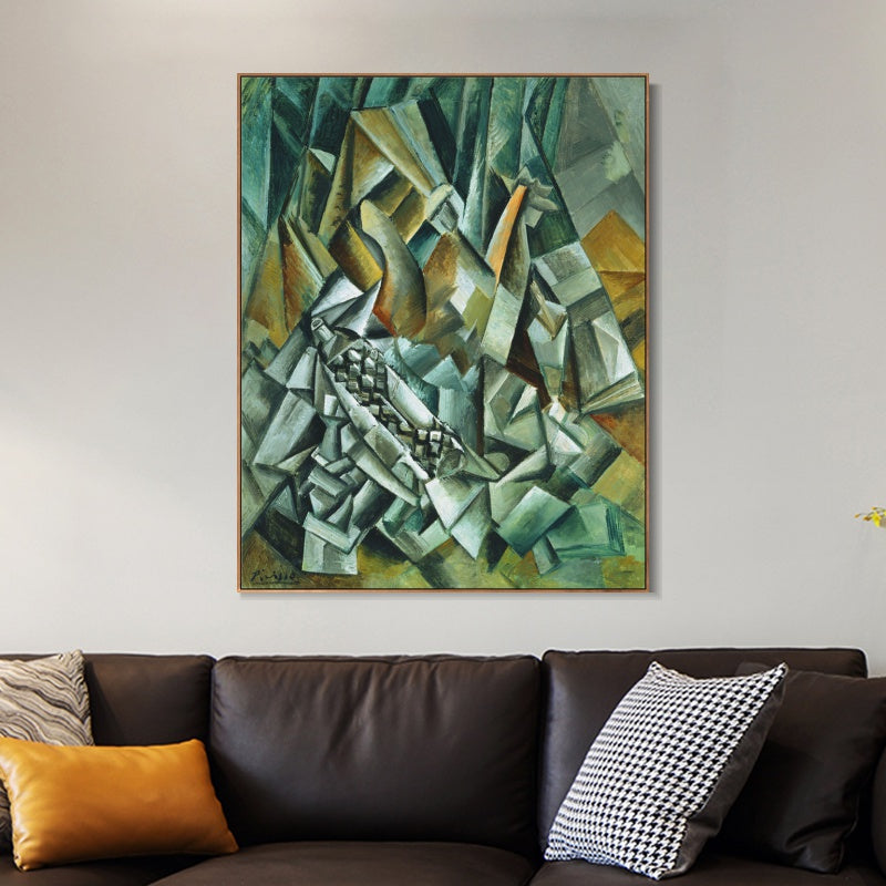 INVIN ART Framed Canvas Giclee Print Art Series#388 by Pablo Picasso Wall Art