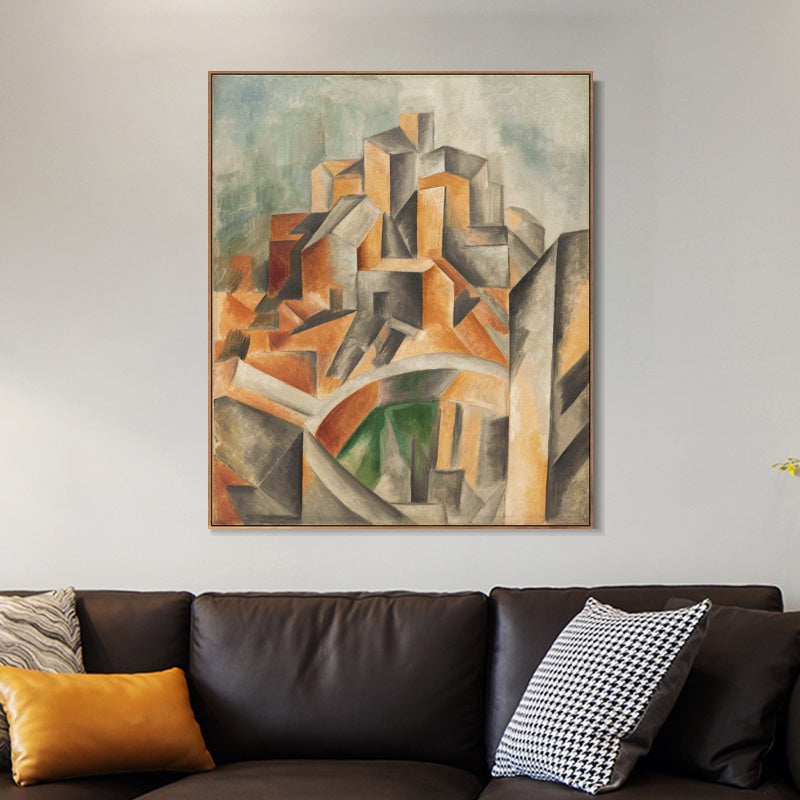 INVIN ART Framed Canvas Giclee Print Art Series#391 by Pablo Picasso Wall Art Living Room Home Office Decorations