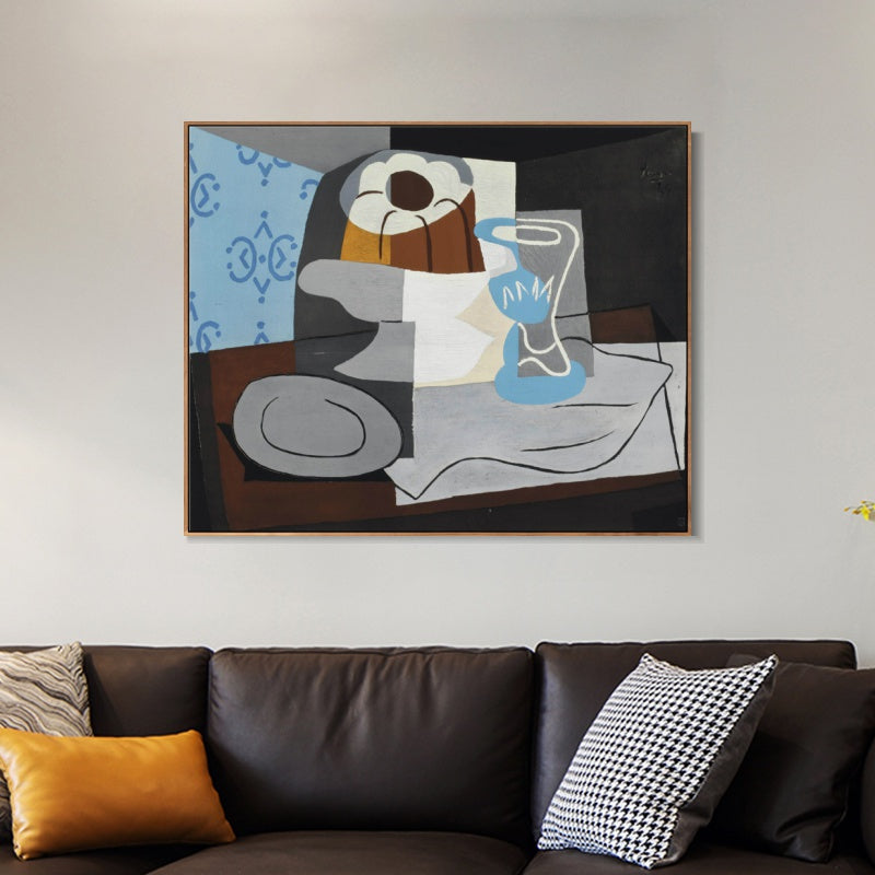 INVIN ART Framed Canvas Giclee Print Art Series#398 by Pablo Picasso Wall Art