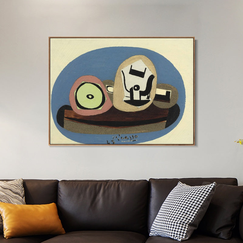 INVIN ART Framed Canvas Giclee Print Art Series#422 by Pablo Picasso Wall Art