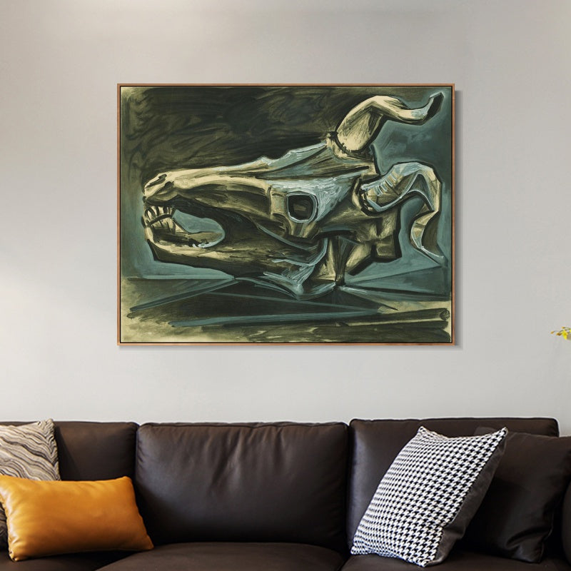 INVIN ART Framed Canvas Giclee Print Art Series#460 by Pablo Picasso Wall Art