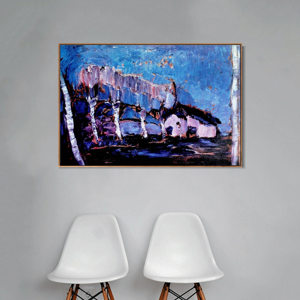 INVIN ART Framed Canvas Series#028 by Piet Cornelies Mondrian Wall Art Living Room Home Office Decorations
