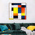 INVIN ART Framed Canvas Series#083 by Piet Cornelies Mondrian Wall Art Living Room Home Office Decorations