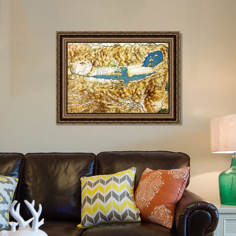 INVIN ART Framed Canvas Art Giclee Print Series#012 by Leonardo da Vinci Wall Art Living Room Home Office Decorations