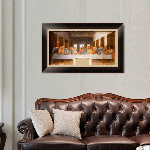 INVIN ART Framed Canvas Art Giclee Print Series#020 by Leonardo da Vinci Wall Art Living Room Home Office Decorations