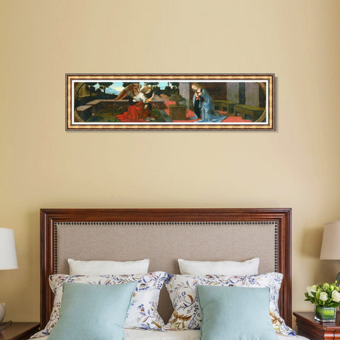 INVIN ART Framed Canvas Art Giclee Print Series#021 by Leonardo da Vinci Wall Art Living Room Home Office Decorations
