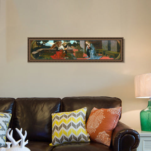 INVIN ART Framed Canvas Art Giclee Print Series#021 by Leonardo da Vinci Wall Art Living Room Home Office Decorations