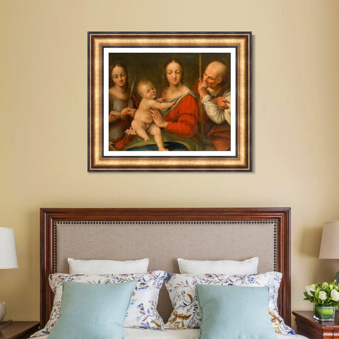 INVIN ART Framed Canvas Art Giclee Print Series#022 by Leonardo da Vinci Wall Art Living Room Home Office Decorations