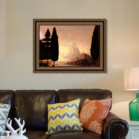 INVIN ART Framed Canvas Art Giclee Print Series#040 by Leonardo da Vinci Wall Art Living Room Home Office Decorations