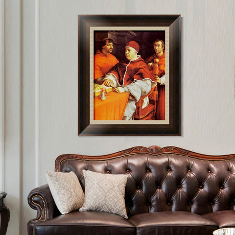 INVIN ART Framed Canvas Art Giclee Print Series#071 by Leonardo da Vinci Wall Art Living Room Home Office Decorations