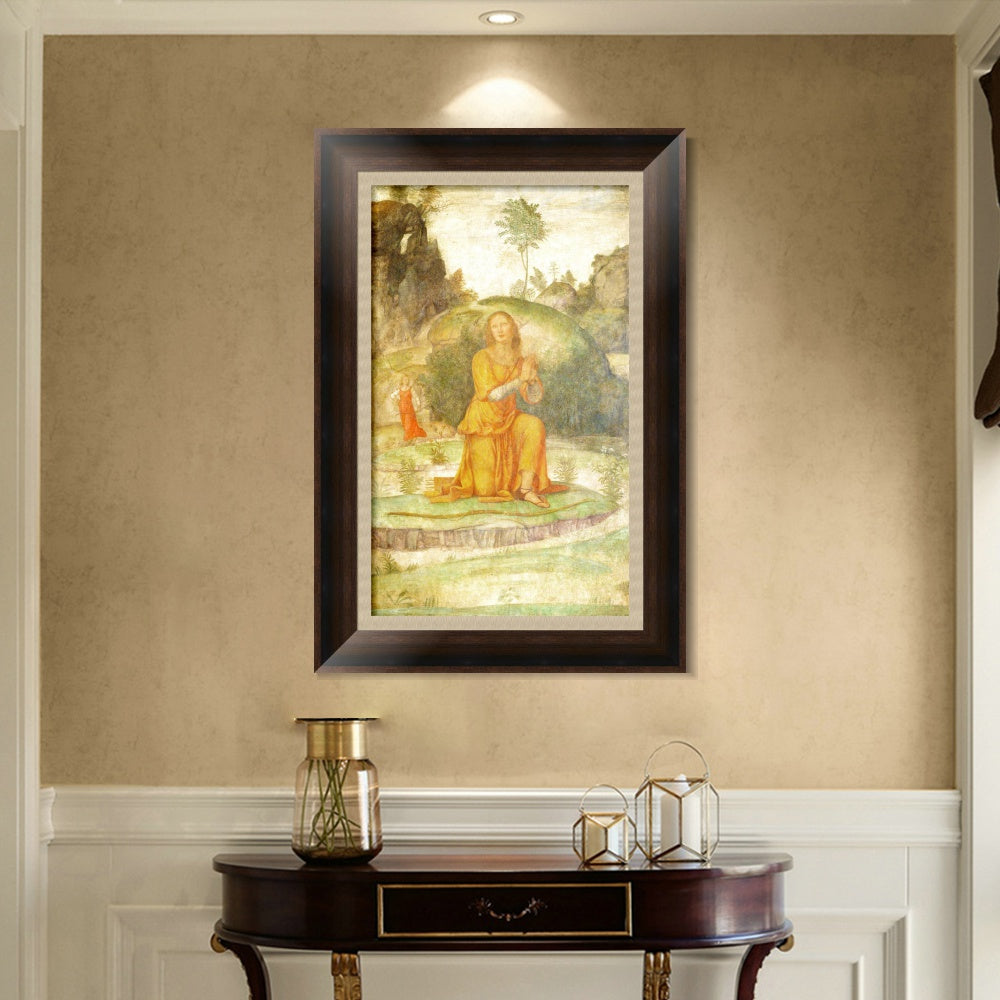 INVIN ART Framed Canvas Art Giclee Print Series#085 by Leonardo da Vinci Wall Art Living Room Home Office Decorations