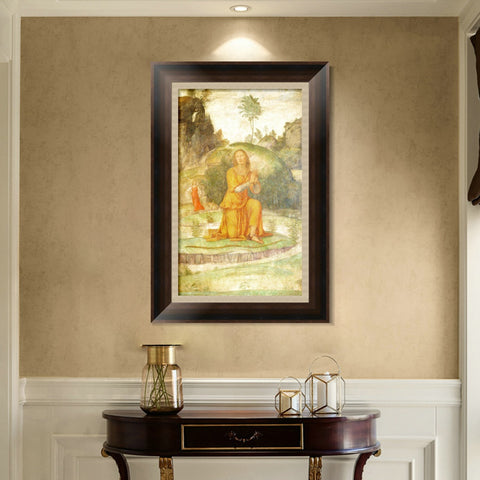 INVIN ART Framed Canvas Art Giclee Print Series#085 by Leonardo da Vinci Wall Art Living Room Home Office Decorations
