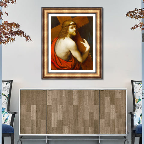 INVIN ART Framed Canvas Art Giclee Print Series#095 by Leonardo da Vinci Wall Art Living Room Home Office Decorations