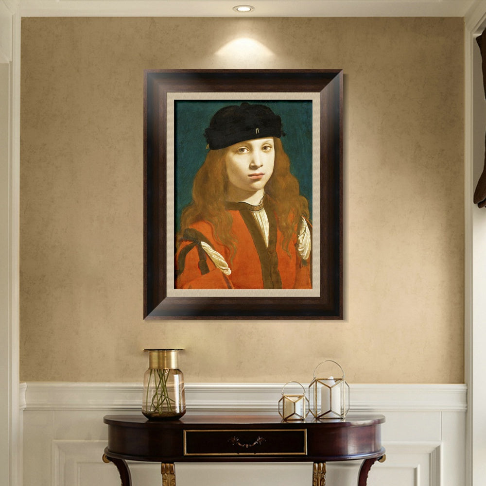 INVIN ART Framed Canvas Art Giclee Print Series#111 by Leonardo da Vinci Wall Art Living Room Home Office Decorations