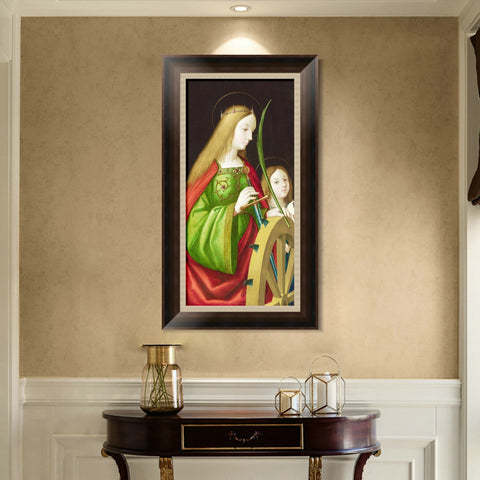 INVIN ART Framed Canvas Art Giclee Print Series#116 by Leonardo da Vinci Wall Art Living Room Home Office Decorations
