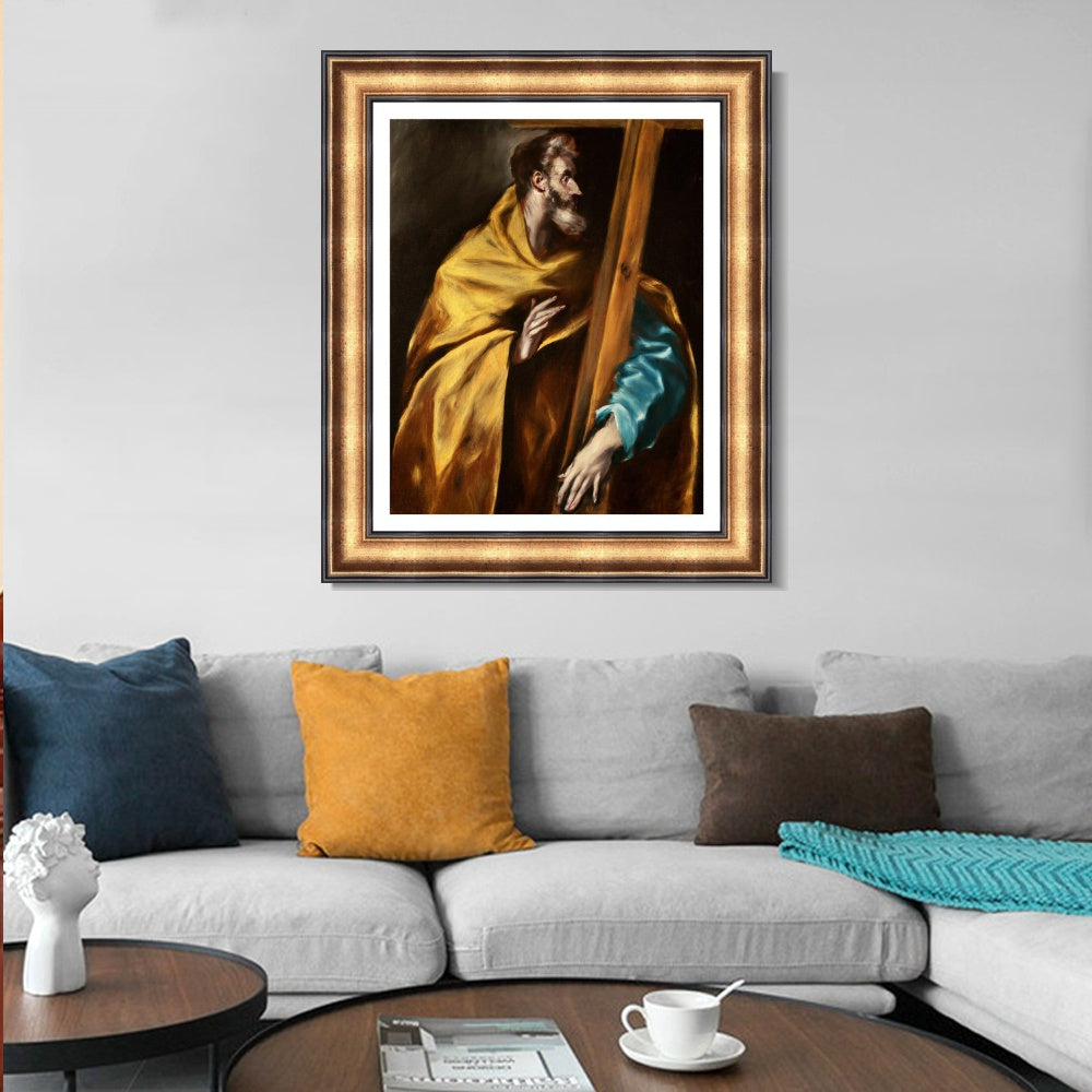 INVIN ART Framed Canvas Art Giclee Print Series#041 by El Greco Wall Art