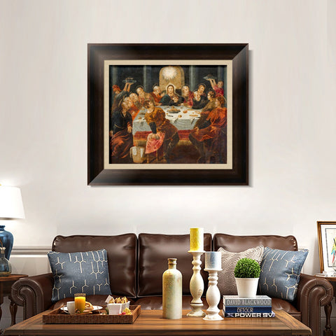 INVIN ART Framed Canvas Art Giclee Print Series#075 by El Greco Wall Art Living Room Home Office Decorations