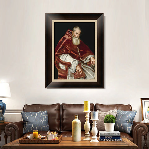 INVIN ART Framed Canvas Art Giclee Print Series#076 by El Greco Wall Art Living Room Home Office Decorations