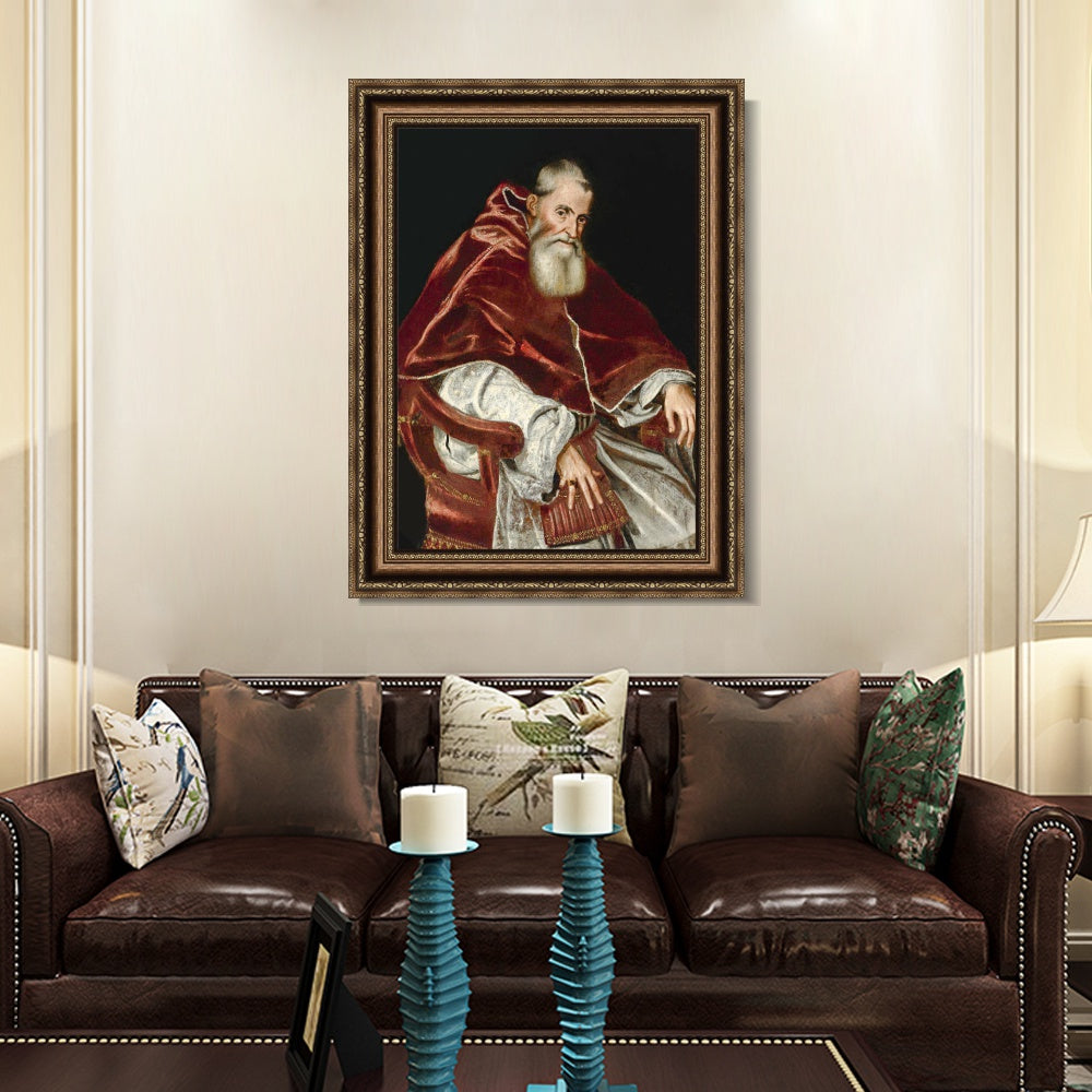 INVIN ART Framed Canvas Art Giclee Print Series#076 by El Greco Wall Art