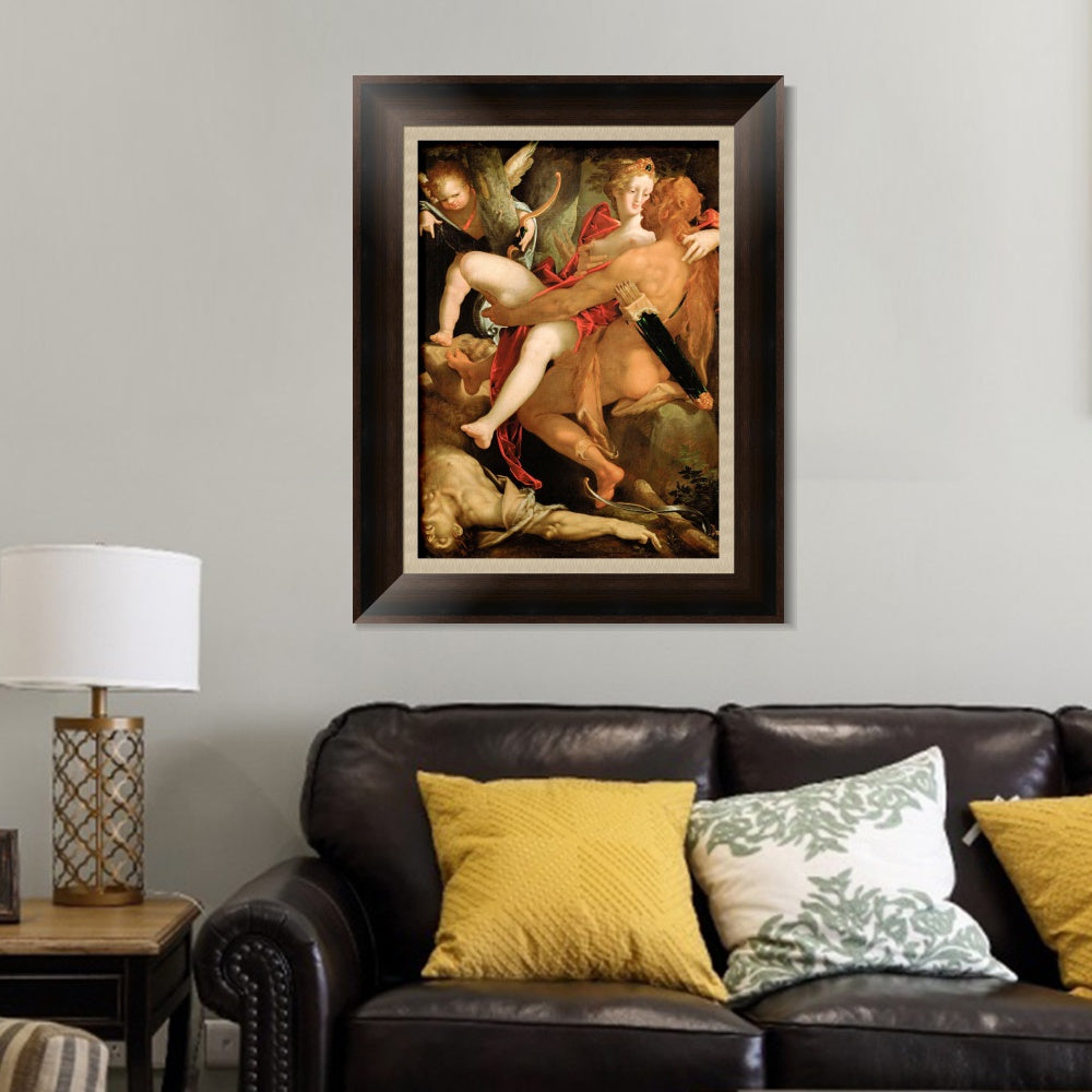 INVIN ART Framed Canvas Art Giclee Print Series#005 by Lord Frederick Leighton Wall Art