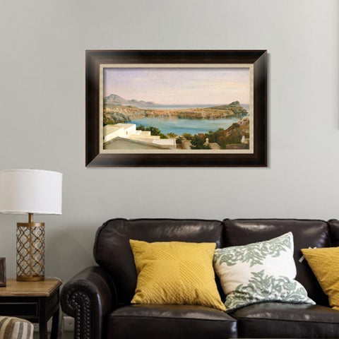 INVIN ART Framed Canvas Art Giclee Print Series#013 by Lord Frederick Leighton Wall Art Living Room Home Office Decorations