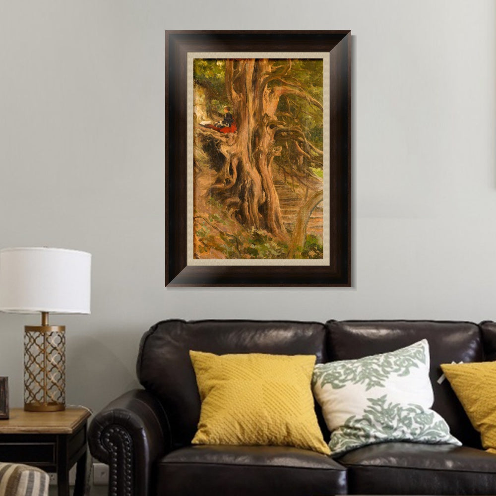 INVIN ART Framed Canvas Art Giclee Print Series#014 by Lord Frederick Leighton Wall Art