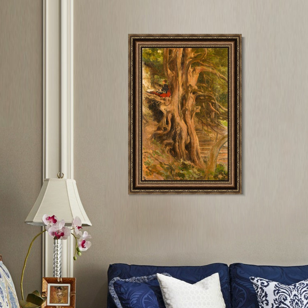 INVIN ART Framed Canvas Art Giclee Print Series#014 by Lord Frederick Leighton Wall Art