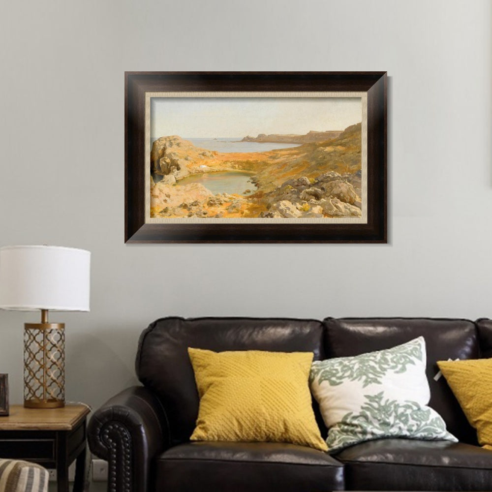 INVIN ART Framed Canvas Art Giclee Print Series#020 by Lord Frederick Leighton Wall Art