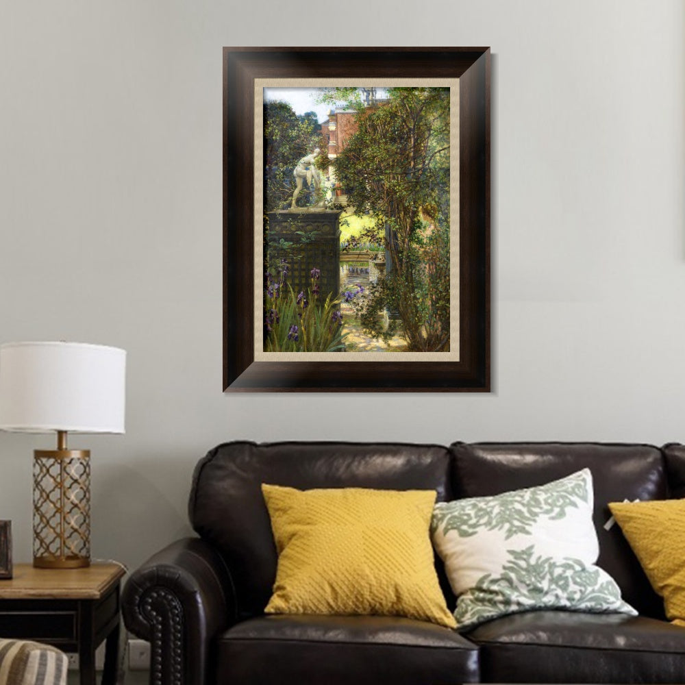 INVIN ART Framed Canvas Art Giclee Print Series#034 by Lord Frederick Leighton Wall Art