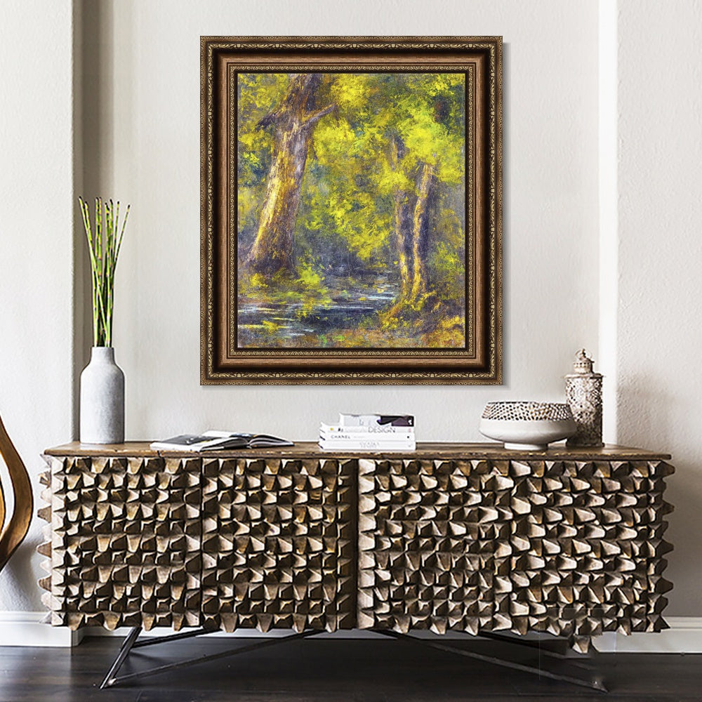 INVIN ART Framed Canvas Art Giclee Print Series#036 by Gustave Courbet Wall Art