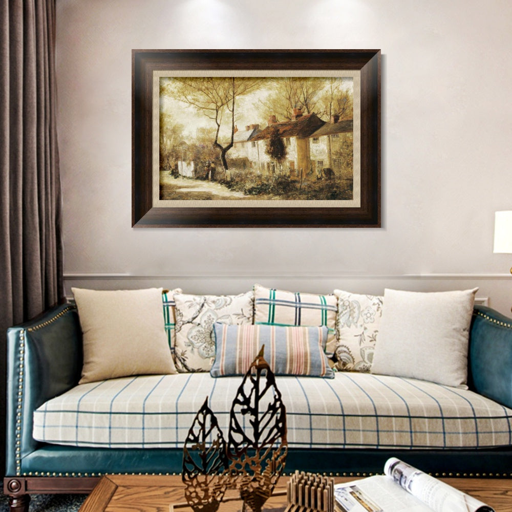 INVIN ART Framed Canvas Art Giclee Print Series#063 by Gustave Courbet Wall Art