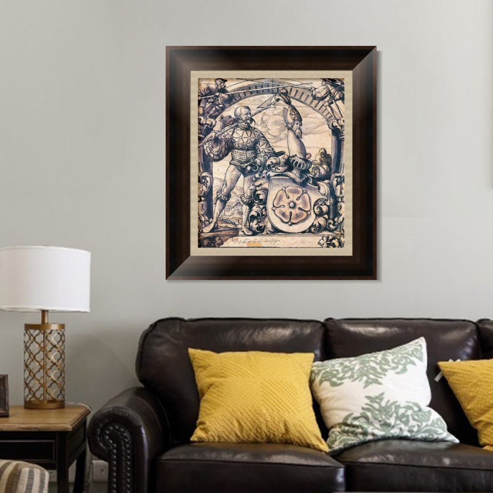 INVIN ART Framed Canvas Art Giclee Print Series#003 by Hans Holbein the Younger Wall Art