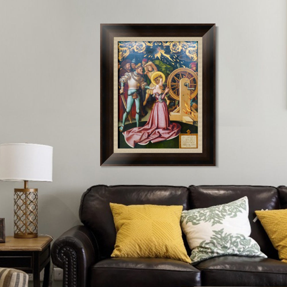 INVIN ART Framed Canvas Art Giclee Print Series#007 by Hans Holbein the Younger Wall Art Living Room Home Office Decorations