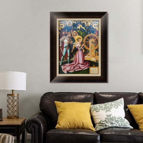 INVIN ART Framed Canvas Art Giclee Print Series#007 by Hans Holbein the Younger Wall Art Living Room Home Office Decorations