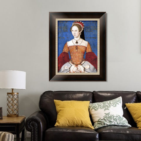 INVIN ART Framed Canvas Art Giclee Print Series#021 by Hans Holbein the Younger Wall Art Living Room Home Office Decorations