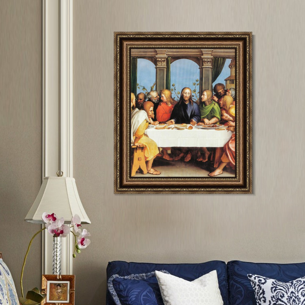 INVIN ART Framed Canvas Art Giclee Print Series#022 by Hans Holbein the Younger Wall Art