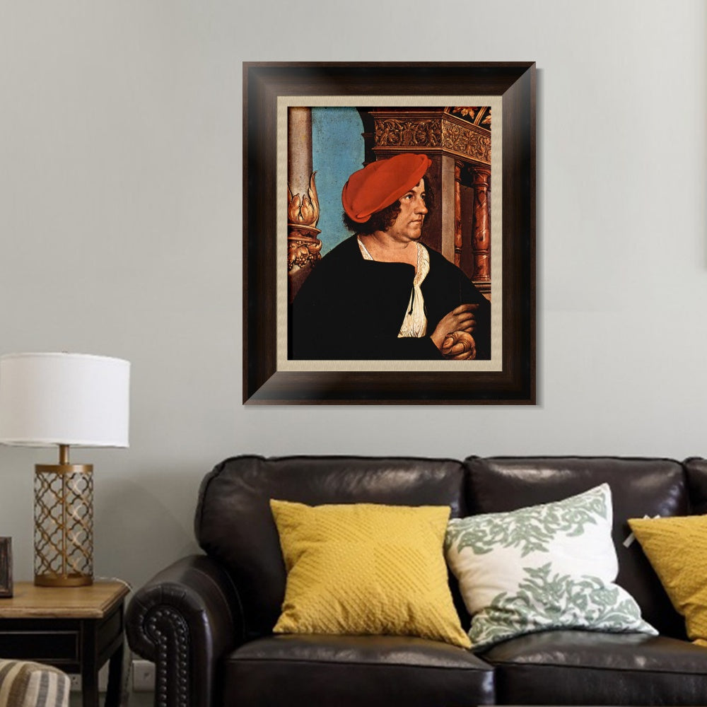 INVIN ART Framed Canvas Art Giclee Print Series#035 by Hans Holbein the Younger Wall Art