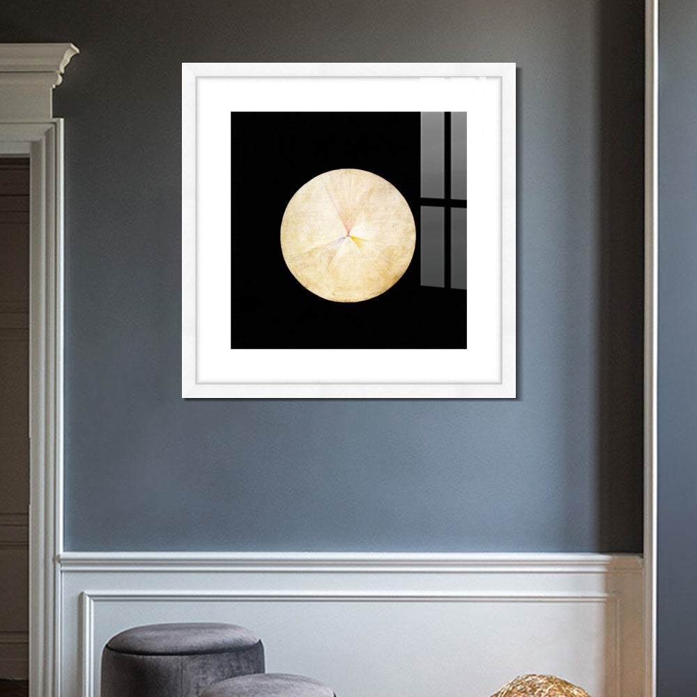 INVIN ART Framed Canvas Giclee Print Art Series#026 by Hilma Af Klint Wall Art