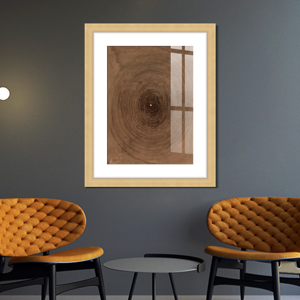INVIN ART Framed Canvas Giclee Print Art No.1 from The Parsifal Series by Hilma Af Klint Wall Art
