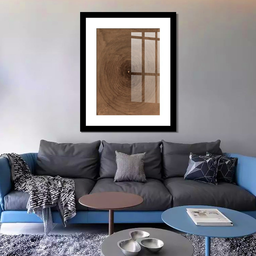 INVIN ART Framed Canvas Giclee Print Art No.1 from The Parsifal Series by Hilma Af Klint Wall Art