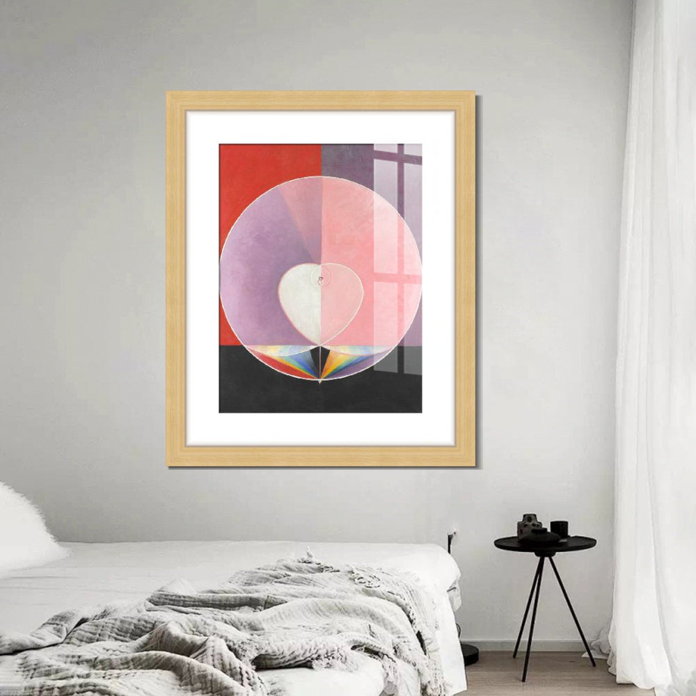 INVIN ART Framed Print Canvas Giclee Art Doves No.2,1915 by Hilma Af Klint Wall Art Office