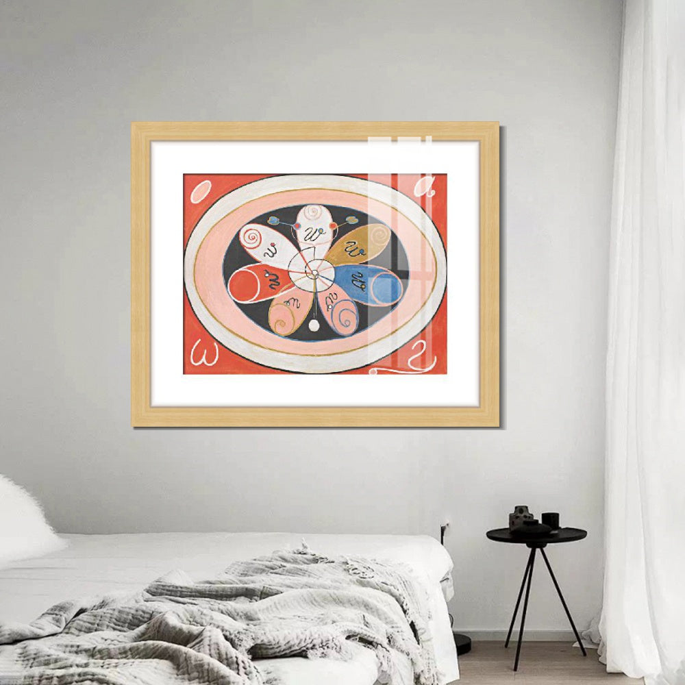 INVIN ART Framed Print Canvas Giclee Art untitled 1908 by Hilma Af Klint Wall Art Office